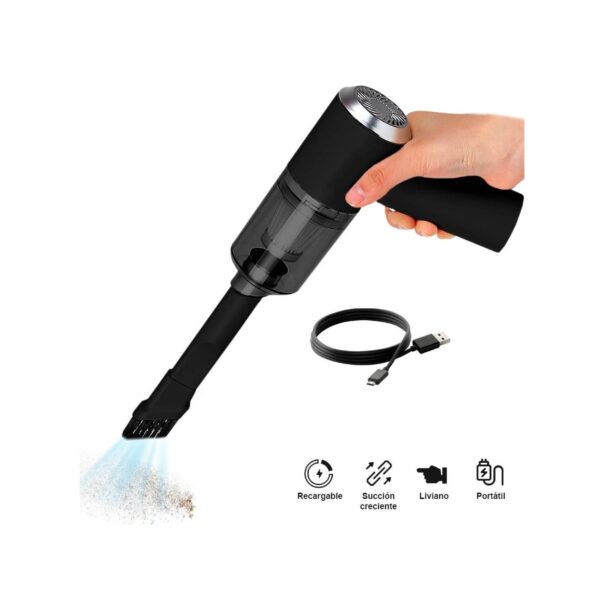 ASPIRADORA PORTATIL 2 EN 1 MULTIUSOS USB PARA HOGAR AUTO COCHE
